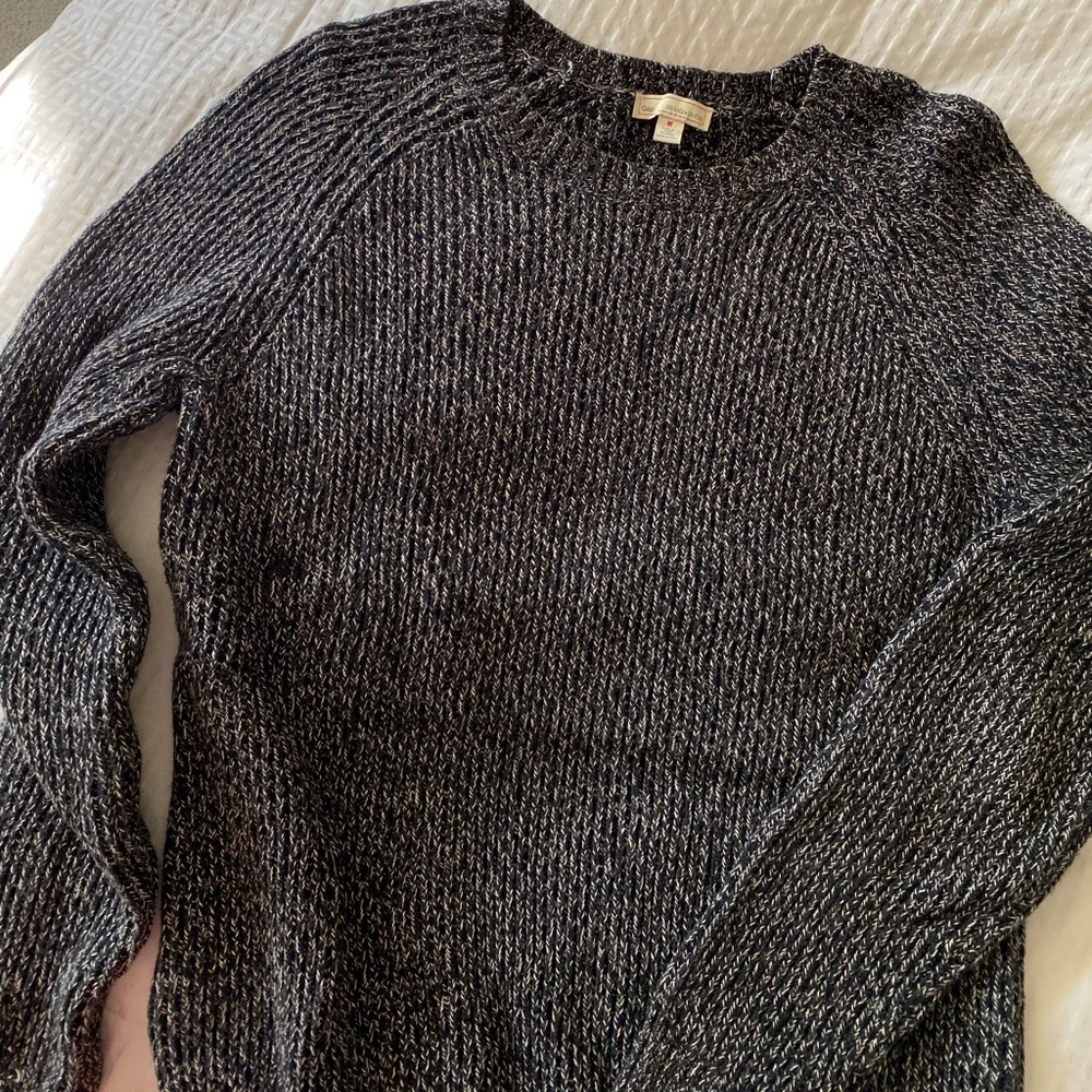 GAP Speckled Black Sweater